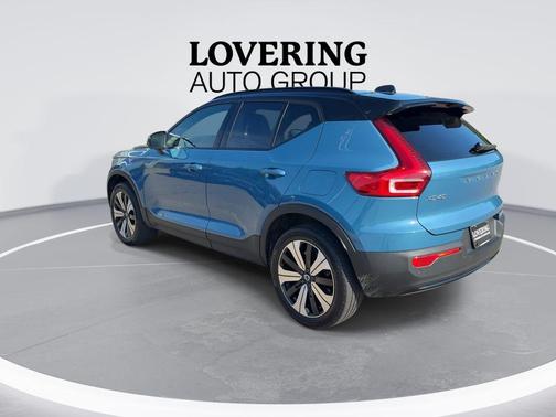 Fjord Blue Metallic 2023 Volvo XC40 Recharge Pure Electric Twin Plus