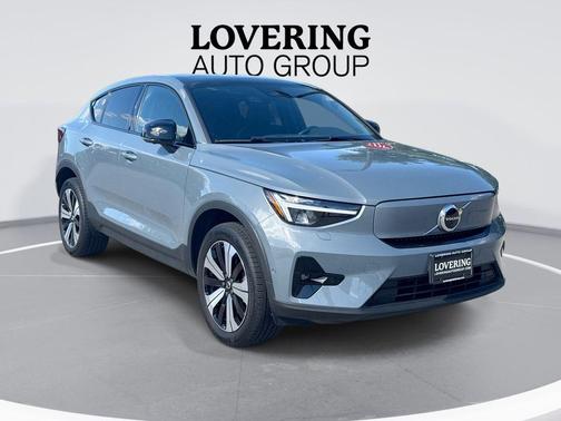 Thunder Gray Metallic 2023 Volvo C40 Recharge Pure Electric Twin Plus