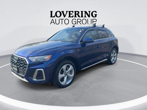 Navarra Blue Metallic 2023 Audi Q5 45 S line quattro Premium
