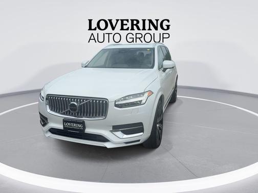 Crystal White Metallic 2024 Volvo XC90 Recharge Plug-In Hybrid T8 Ultimate Bright Theme 7-Seater