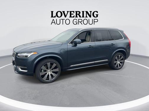 Denim Blue Metallic 2024 Volvo XC90 Recharge Plug-In Hybrid T8 Plus 6 Passenger