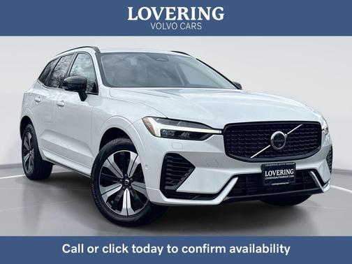 Crystal White Metallic 2025 Volvo XC60 Plug-In Hybrid T8 Plus