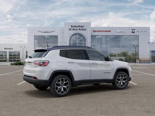 Bright White Clearcoat 2026 Jeep Compass Limited