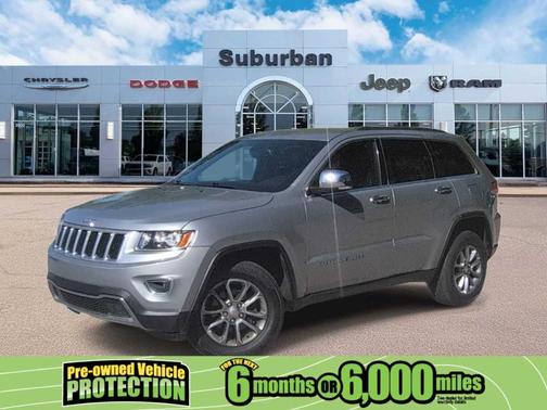 Billet Silver Metallic Clearcoat 2014 Jeep Grand Cherokee Limited