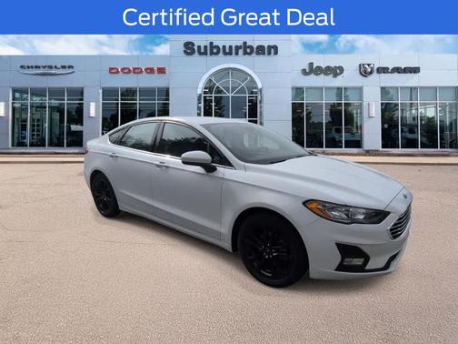 Oxford White 2019 Ford Fusion SE