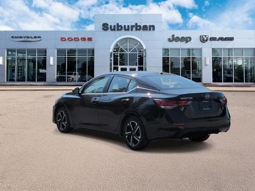 Black 2024 Nissan Sentra SV