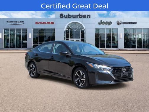 Black 2024 Nissan Sentra SV