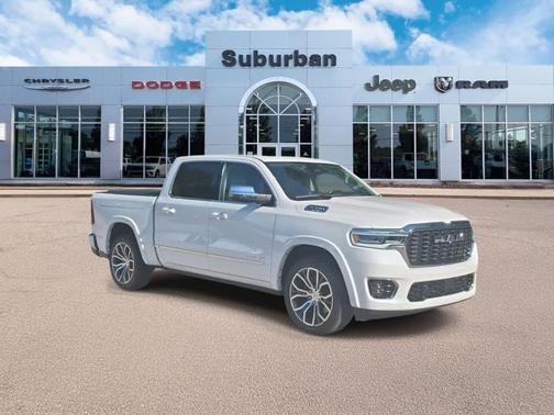 Ivory White 2025 RAM 1500 Tungsten