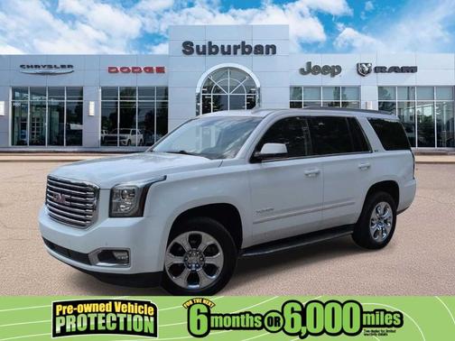 Summit White 2017 GMC Yukon SLT