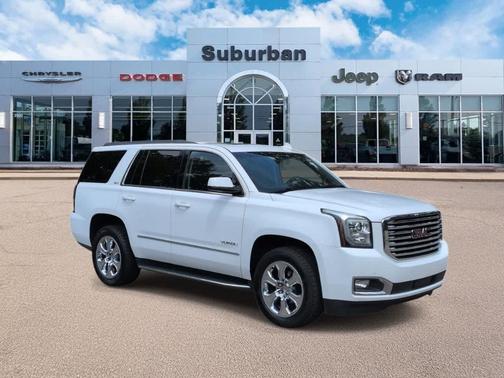 Summit White 2017 GMC Yukon SLT