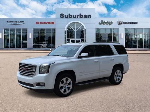 Summit White 2017 GMC Yukon SLT