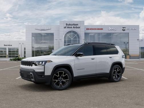 Bright White Clearcoat 2026 Jeep Cherokee Overland