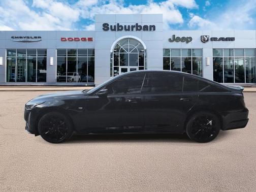 Black 2021 Cadillac CT5 Sport AWD