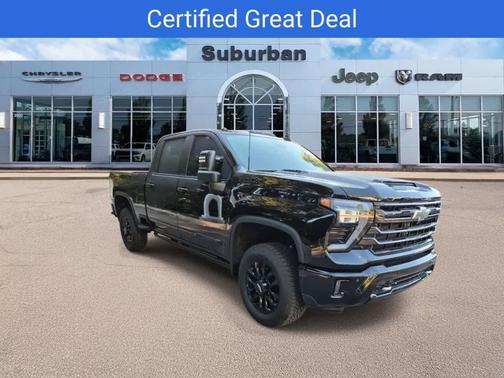 Black 2025 Chevrolet Silverado 3500 High Country