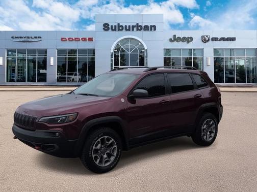 Velvet Red Pearlcoat 2020 Jeep Cherokee Trailhawk