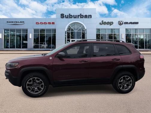 Velvet Red Pearlcoat 2020 Jeep Cherokee Trailhawk