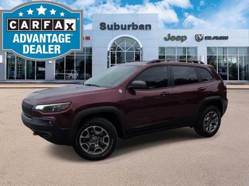 Velvet Red Pearlcoat 2020 Jeep Cherokee Trailhawk