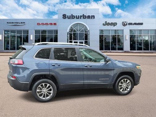 Slate Blue Pearlcoat 2021 Jeep Cherokee Latitude Lux
