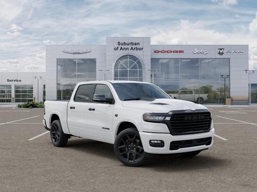Bright White Clearcoat 2027 RAM 1500 Laramie