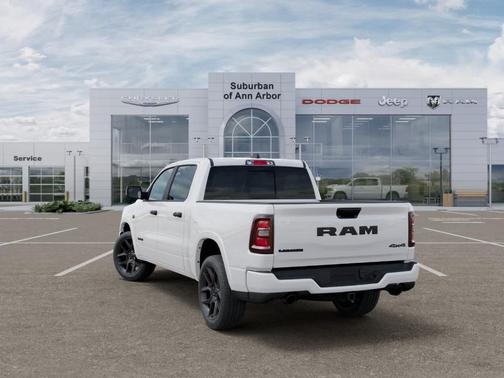 Bright White Clearcoat 2027 RAM 1500 Laramie