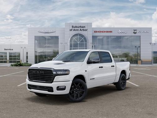 Bright White Clearcoat 2027 RAM 1500 Laramie