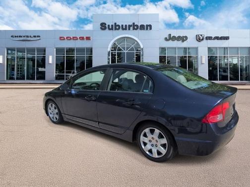 Blue 2008 Honda Civic LX