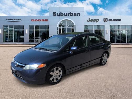 Blue 2008 Honda Civic LX