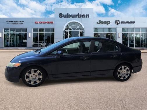 Blue 2008 Honda Civic LX