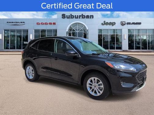 Agate Black Metallic 2021 Ford Escape SE