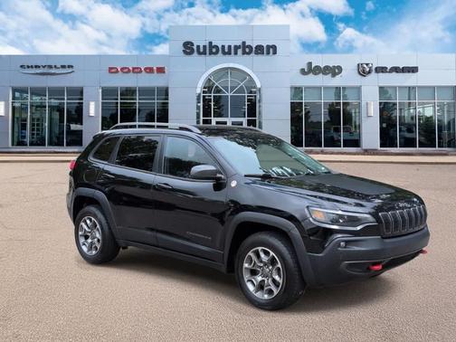 Diamond Black 2020 Jeep Cherokee Trailhawk
