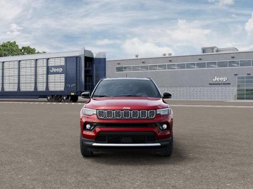 Red 2026 Jeep Compass Limited