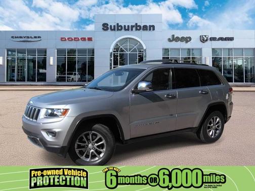 Billet Silver Metallic Clearcoat 2014 Jeep Grand Cherokee Limited