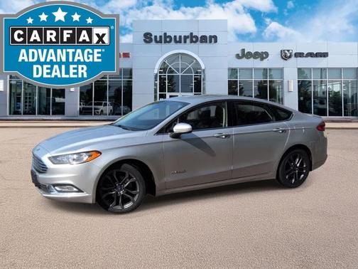 Ingot Silver Metallic 2018 Ford Fusion Hybrid SE