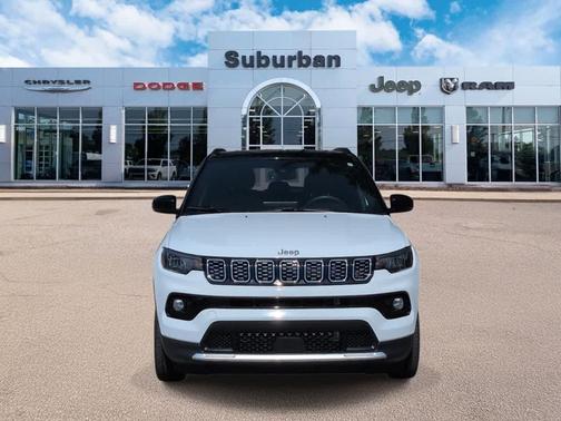 Bright White Clearcoat 2024 Jeep Compass Limited