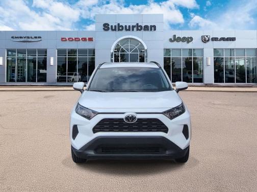 Super White 2020 Toyota RAV4 LE