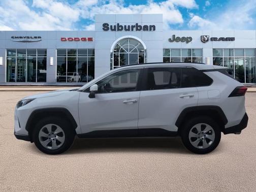 Super White 2020 Toyota RAV4 LE