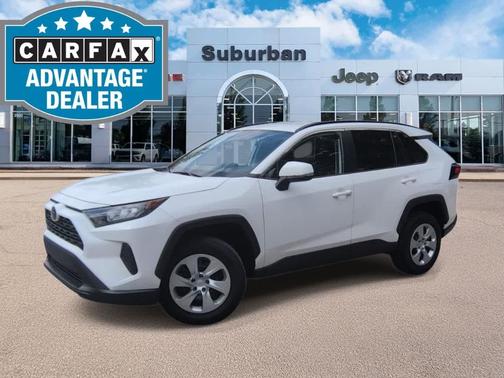 Super White 2020 Toyota RAV4 LE