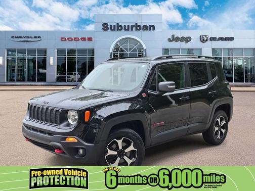 Black Clearcoat 2020 Jeep Renegade Trailhawk