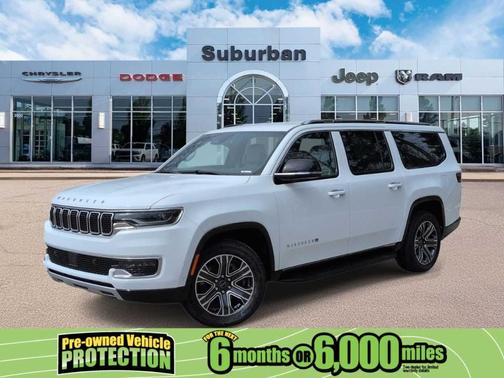 Bright White Clearcoat 2025 Jeep Wagoneer L Series II