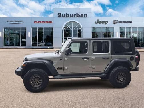 Billet Silver Metallic Clearcoat 2020 Jeep Wrangler Unlimited Sport Altitude