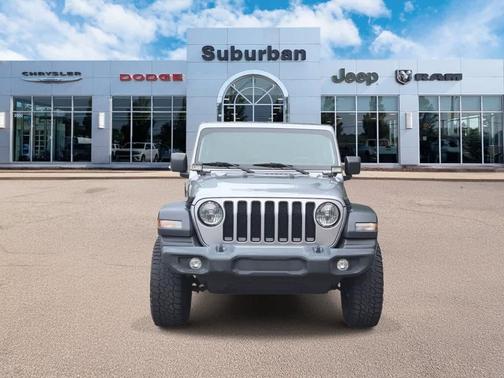 Billet Silver Metallic Clearcoat 2020 Jeep Wrangler Unlimited Sport Altitude