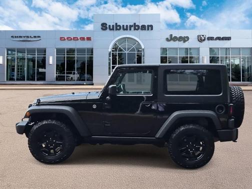 Black Clearcoat 2015 Jeep Wrangler Sport