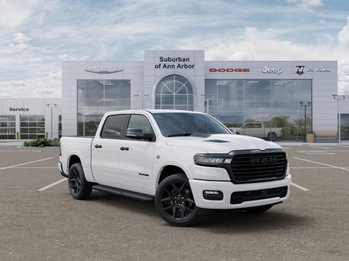 Bright White Clearcoat 2027 RAM 1500 Laramie