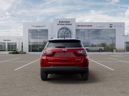 Red 2026 Jeep Compass Limited