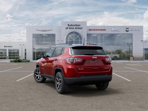 Red 2026 Jeep Compass Limited