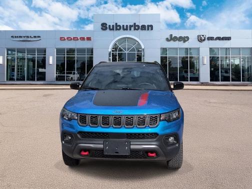 Hydro Blue Pearlcoat 2025 Jeep Compass Trailhawk