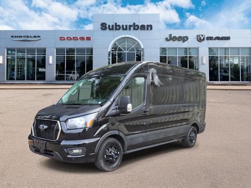Agate Black Metallic 2025 Ford Transit-350 XLT