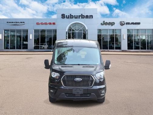 Agate Black Metallic 2025 Ford Transit-350 XLT