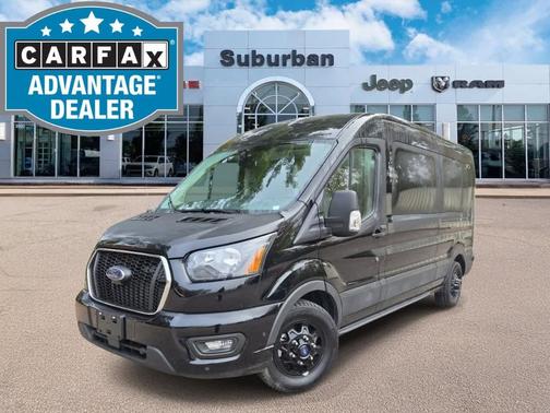 Agate Black Metallic 2025 Ford Transit-350 XLT