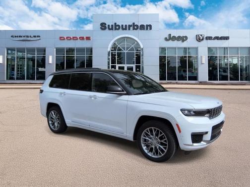 Bright White Clearcoat 2025 Jeep Grand Cherokee L Summit